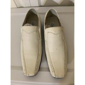 Coronado Driving Slip-On Loafers Men’s Sz 6.5 M‎ Shoes White